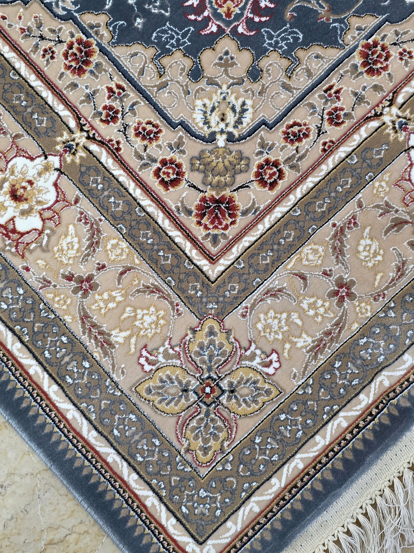 Blush Garden - Slate Gray