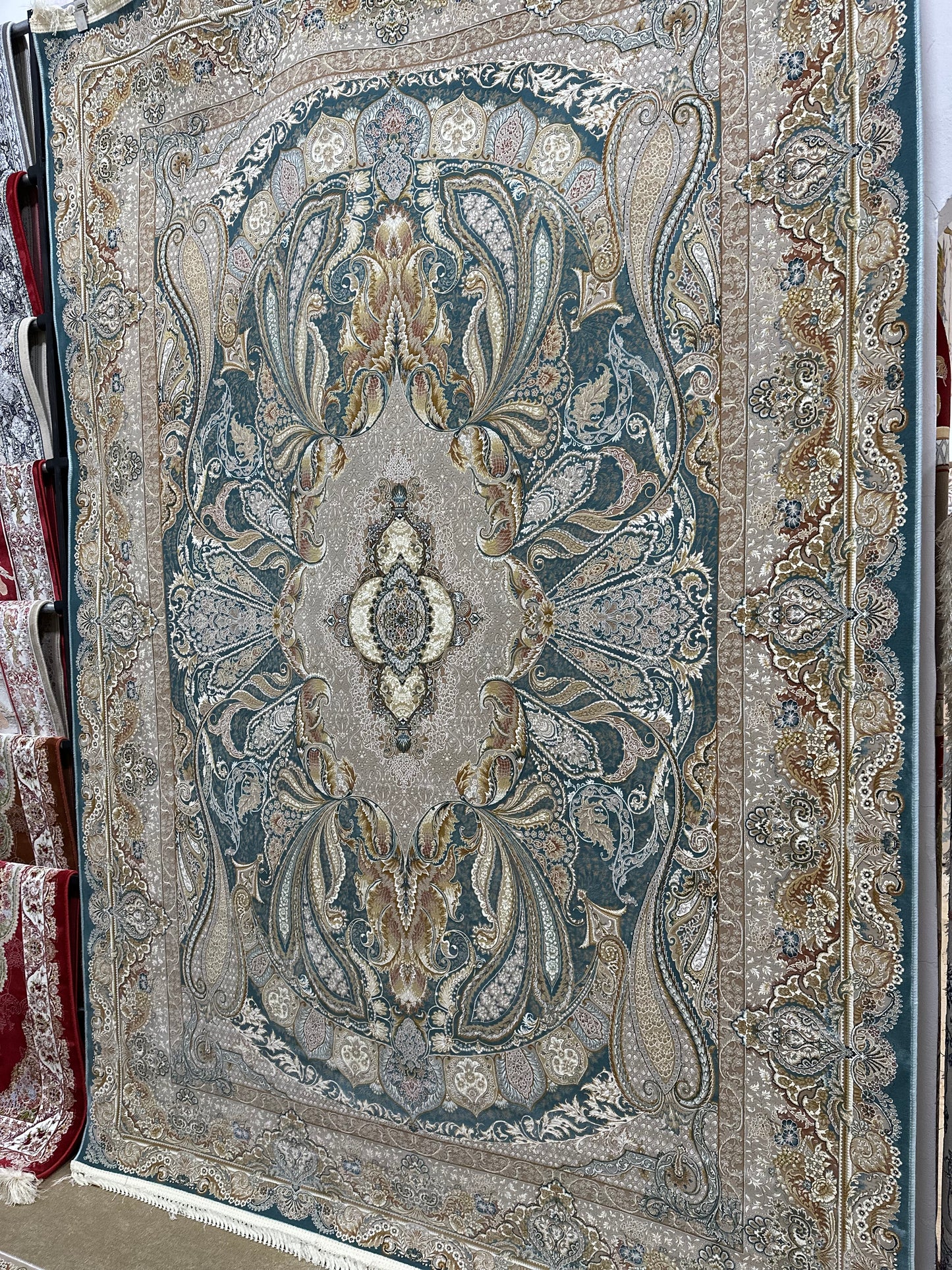 Celestial Garden Carpet - blue
