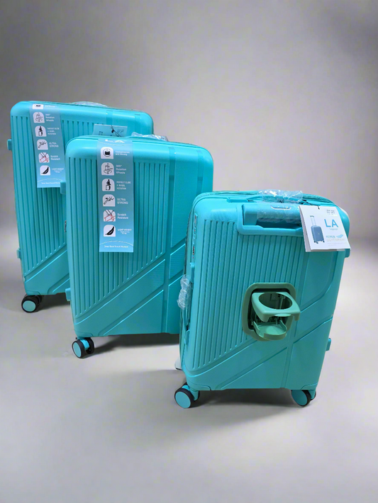 Travel Bags set of 3 - Green