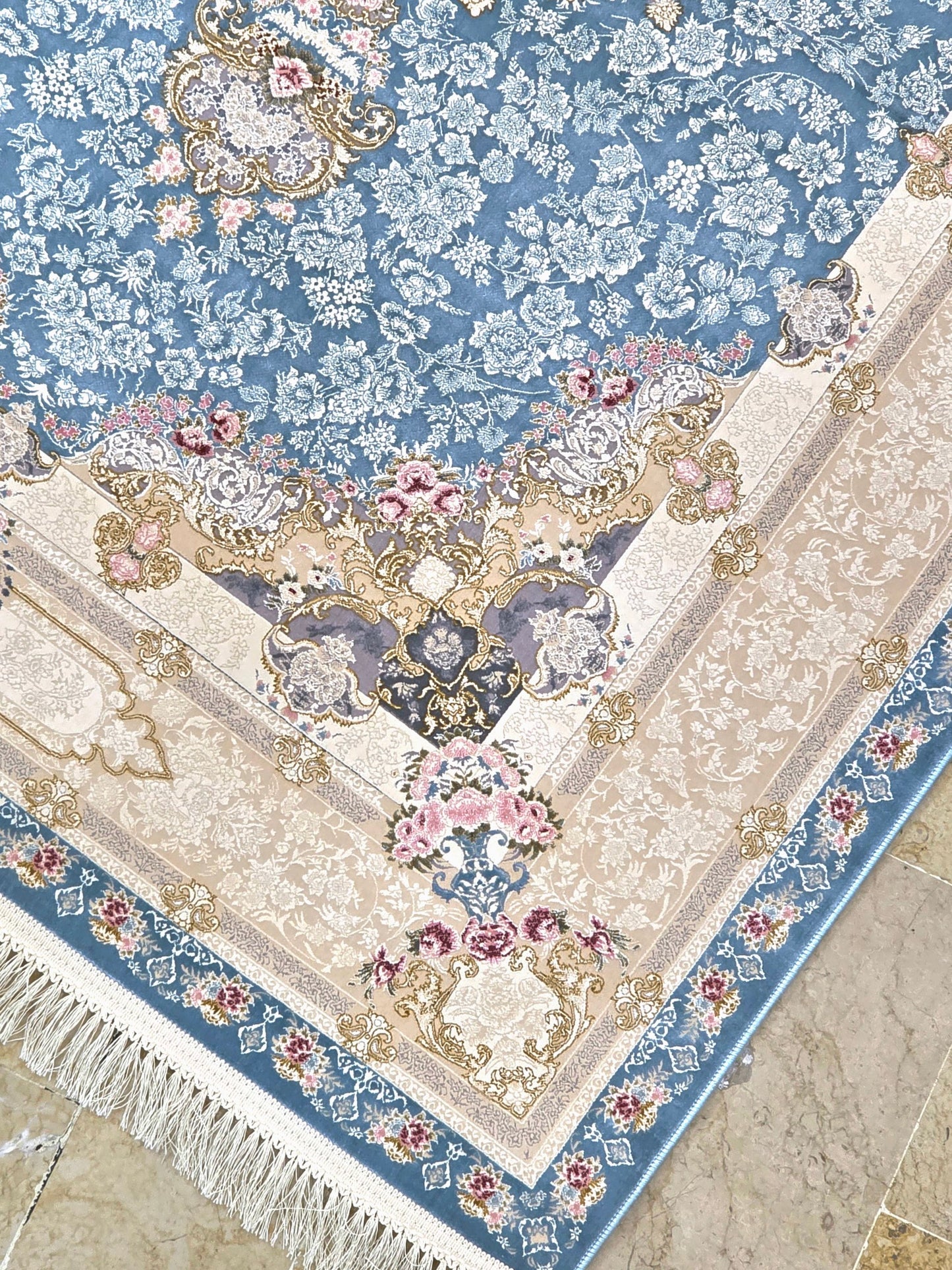 Azure Blossom Medallion