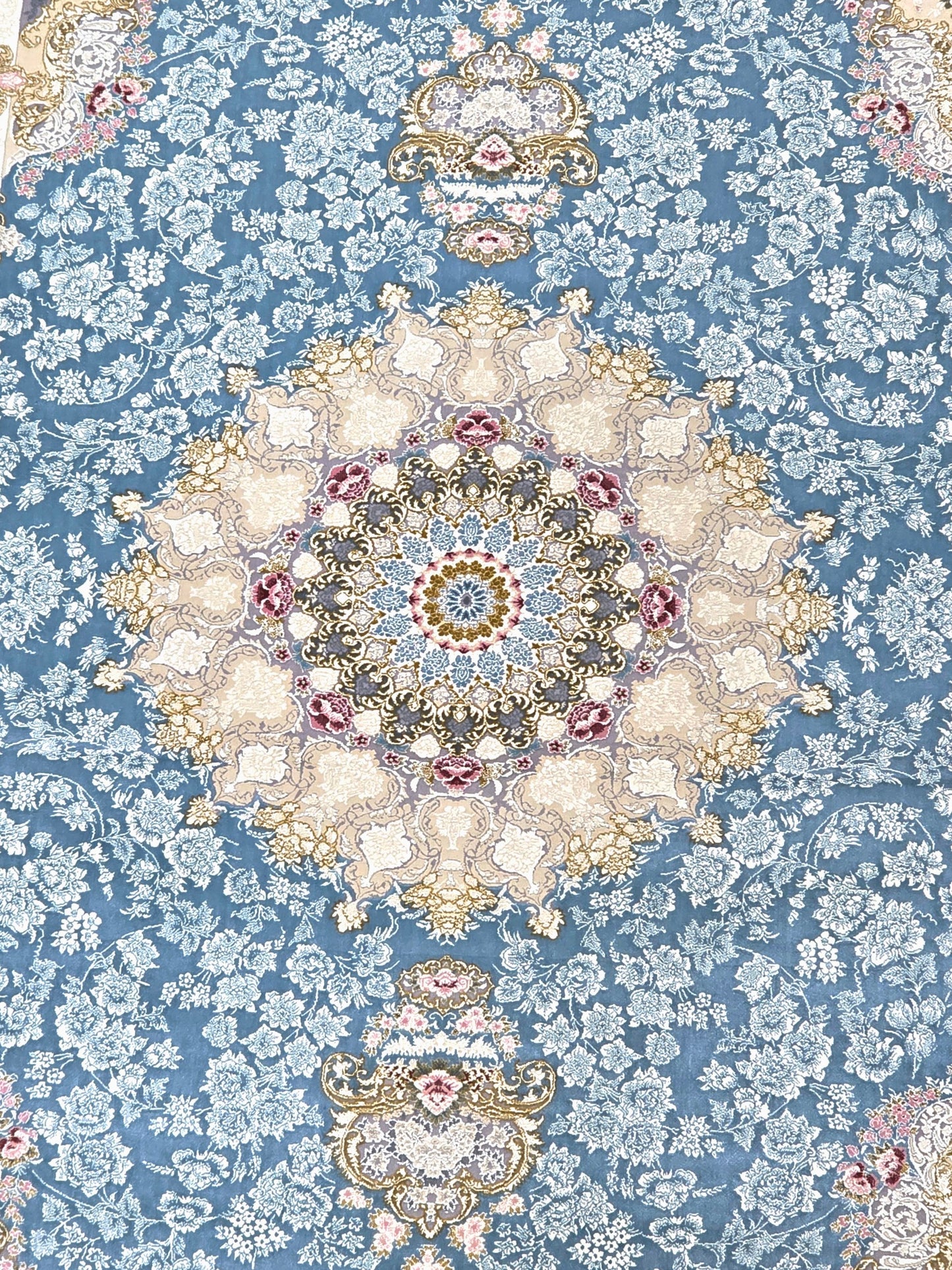 Azure Blossom Medallion